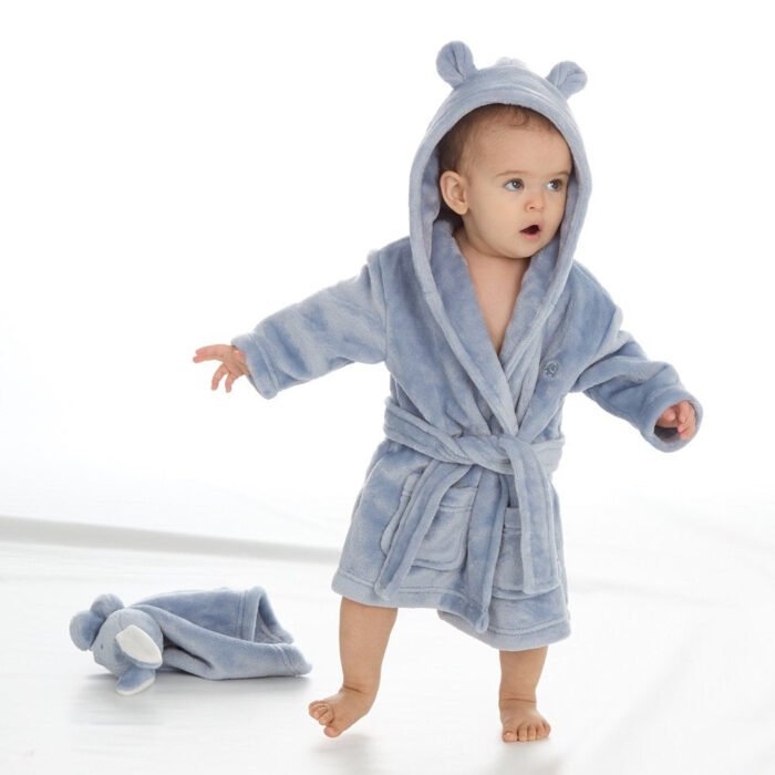 Hooded Dressing Gowns 0-24m - Image 3