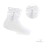 Bow Ankle Socks 0-24M - Soft Touch - Image 5