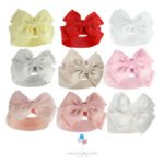 Baby Bow Glitter Headband NB-12m