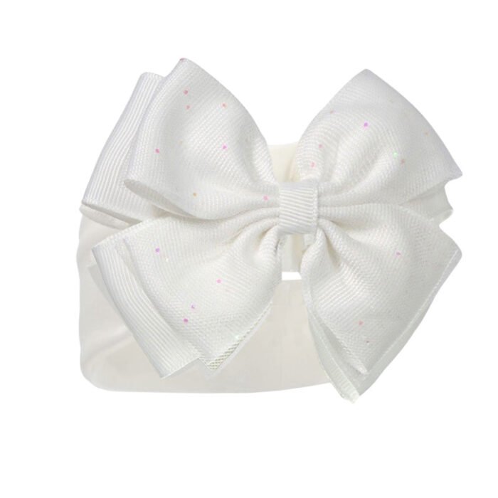 Baby Bow Glitter Headband NB-12m - Image 7