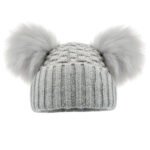 CHECKED HAT W/POM POMS (0-12M) - Soft Touch - Image 4