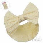 Baby Girls Cable Knit Headband 0-12m - Image 6
