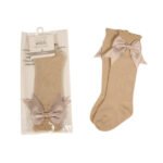 Knee Length Baby Socks with Bow - Nursery Time - Image 6
