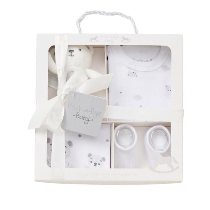 Baby 4pc Box Gift Set 0-3M - Image 1