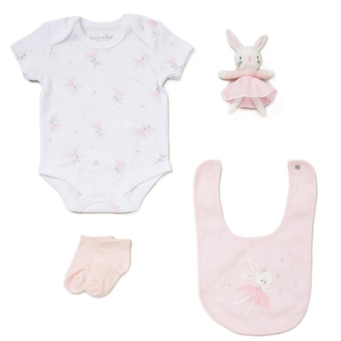 Baby 4pc Box Gift Set 0-3M - Image 6