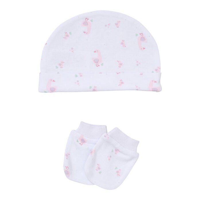 Babies Duck Print 5PC Gift Set NB-6M - Image 4