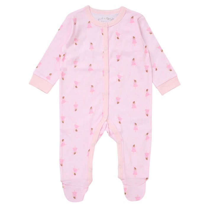 Babies Ballerina Girl Print 5PC Gift Set NB-6M - Image 2