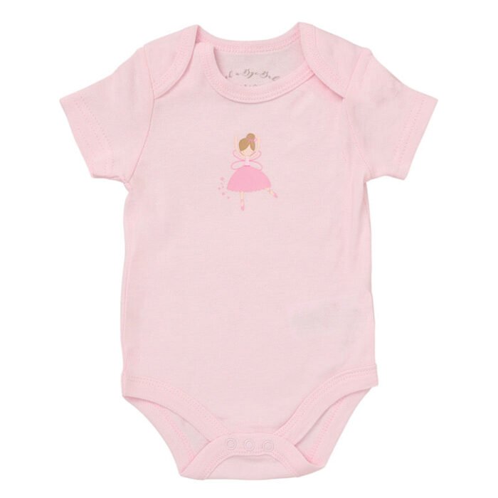 Babies Ballerina Girl Print 5PC Gift Set NB-6M - Image 5