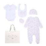 Babies Little Butterfly Print 5PC Gift Set NB-6M