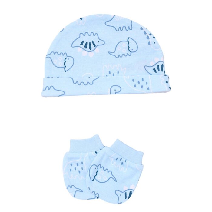 Babies Dinosaur Print 5PC Gift Set NB-6M - Image 4