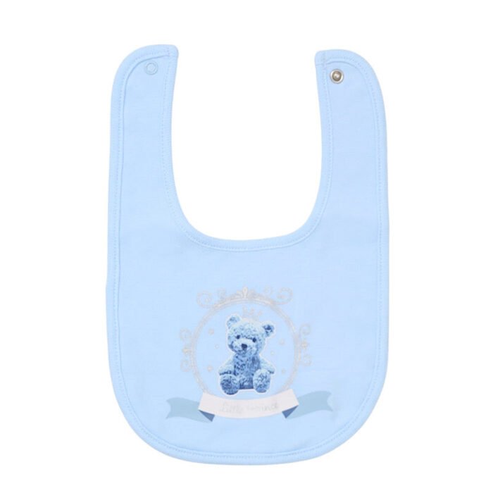 Babies Little Prince Bear Print 5PC Gift Set NB-6M - Image 4