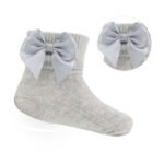 Bow Ankle Socks 0-24M - Soft Touch - Image 4
