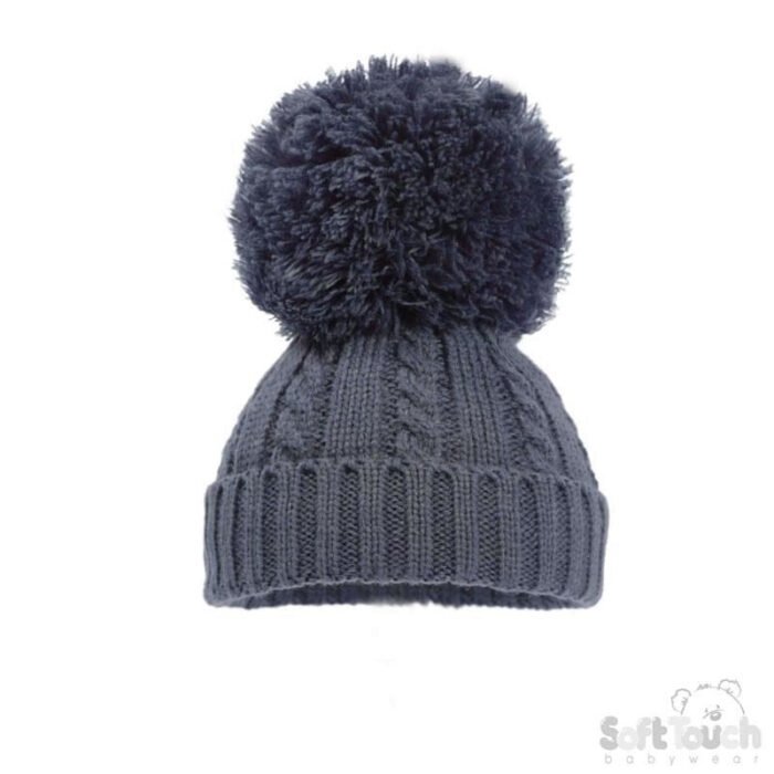 Toddlers Bobble Hat 12-24M - Image 6