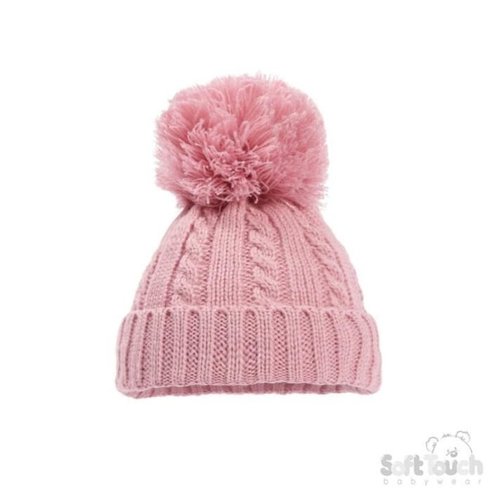 Toddlers Bobble Hat 12-24M - Image 5