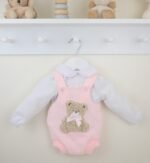 PEX Girls Bear Outfit (2) Red or Pink - Image 4