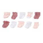 BABY 10 PACK RIBBED SOCKS (0-12 MONTHS) Boys/Girls - Image 3