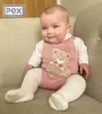PEX Girls Bear Outfit (2) Red or Pink - Image 6