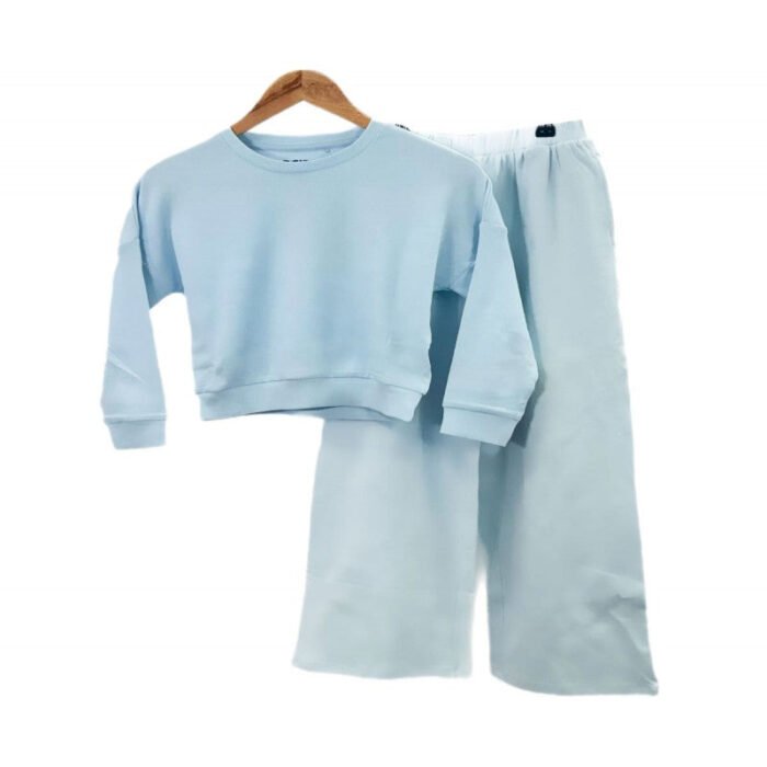 OLDER GIRLS 2 PIECE LOUNGE SET 4 COLOURS - Image 2