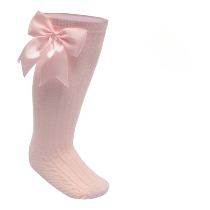 Knee High Bow Socks 0-24M - Soft Touch - Image 3