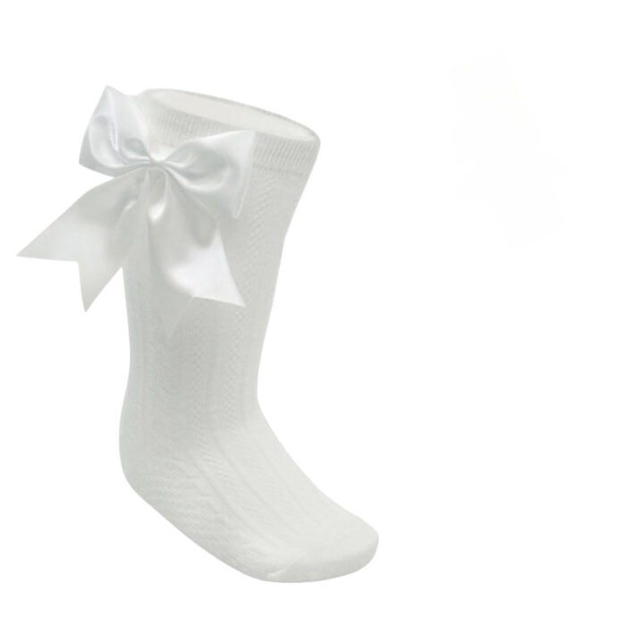 Knee High Bow Socks 0-24M - Soft Touch - Image 6