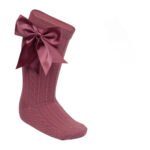 Knee High Bow Socks 0-24M - Soft Touch - Image 7
