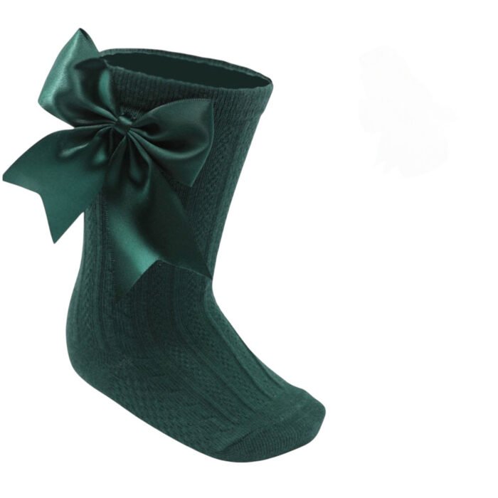 Knee High Bow Socks 0-24M - Soft Touch - Image 11