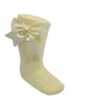 Knee High Bow Socks 0-24M - Soft Touch - Image 2