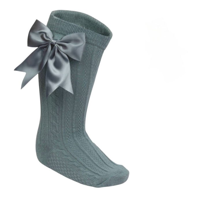 Knee High Bow Socks 0-24M - Soft Touch - Image 8