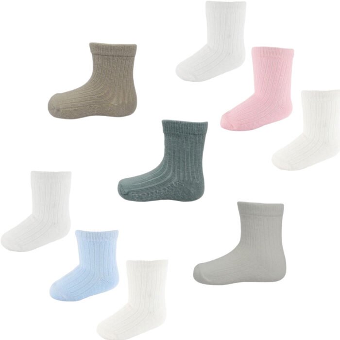 3 PACK RIBBED SOCKS - Image 1