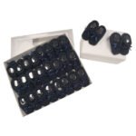 Knitted Baby Booties with Bow - Image 5