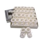 Knitted Tie-Up Baby Booties - Image 8