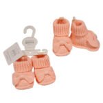 Knitted Baby Booties with Face Embroidery - Image 7