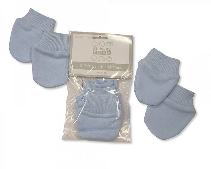 Baby Scratch Mittens Premature/Newborn - Image 7