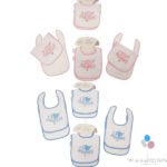 Baby Boys/Girls Bibs 2-Packs with Double Terry - I Love Mummy/ Daddy - Image 3