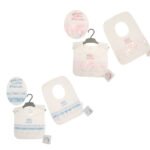 Baby Pop-Over Bibs with Lace - Little Prince
