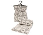 Baby Wrap - Elephant - Pink, Blue, Grey - Image 2