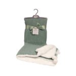 Baby Wrap with Pom-Pom Fleece Lined - Image 4
