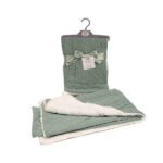 Baby Wrap with Pom-Pom Fleece Lined - Image 8