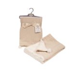Baby Wrap with Pom-Pom Fleece Lined - Image 9