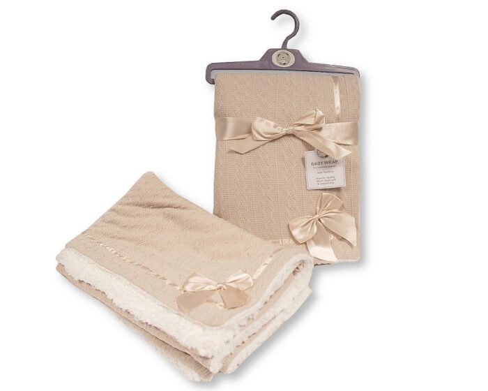 Baby Wrap with Bow and Lace - Image 7