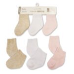 BABY 3 PAIR SOCKS 0-6m Boys & Girls - Image 2