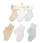 BABY 3 PAIR SOCKS 0-6m Boys & Girls - Image 3