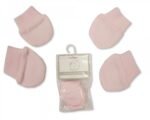 Baby Scratch Mittens Premature/Newborn - Image 2