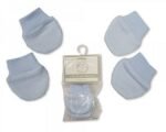 Baby Scratch Mittens Premature/Newborn - Image 3