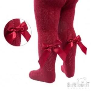 Baby Girl Bow Tights NB-24M 9 Your Nursery Shop product image