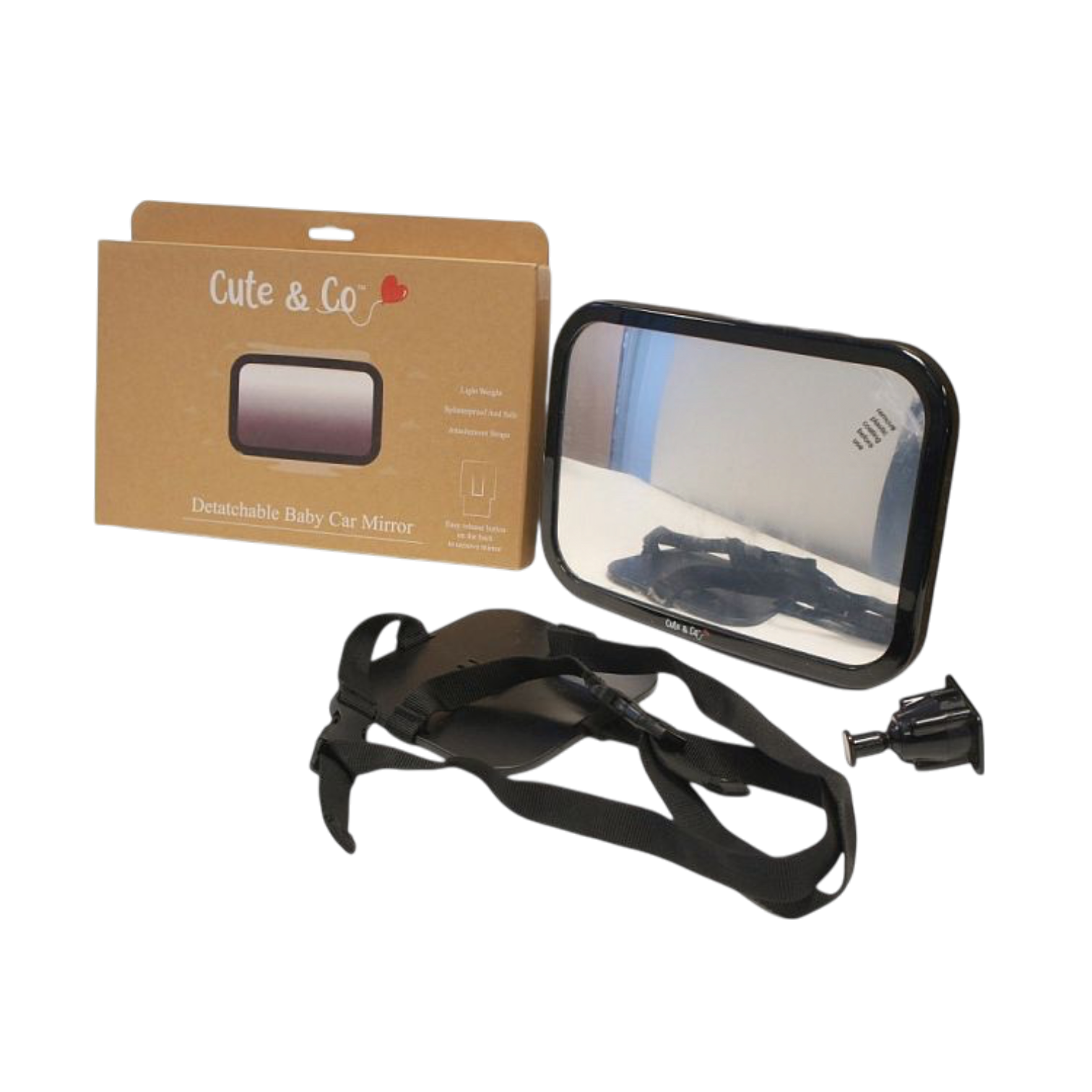 Detachable Baby View Backseat Car Mirror