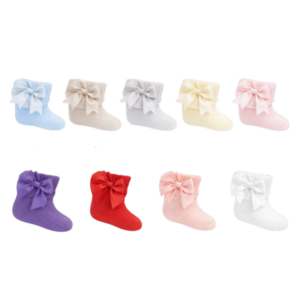 Ankle Socks With Bow 0-24M
