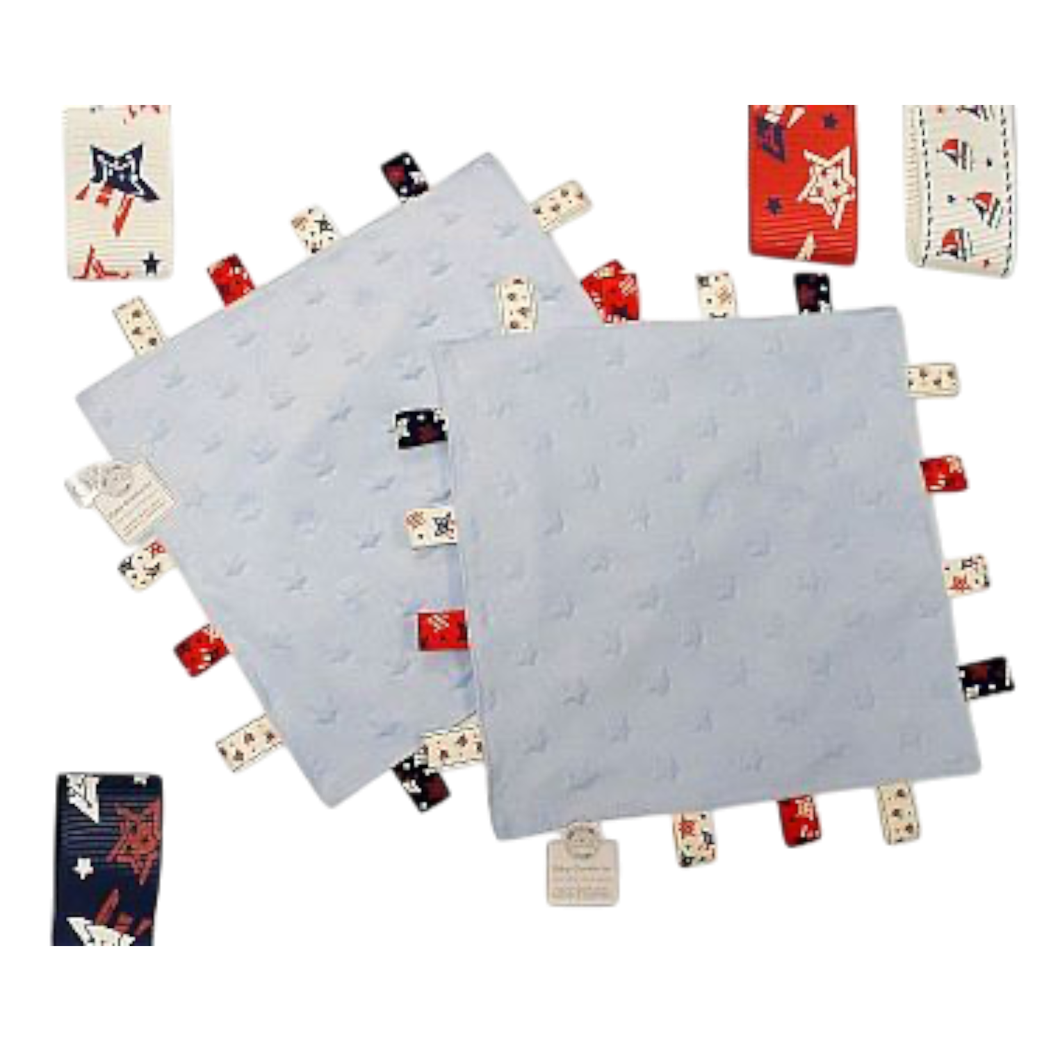 Star Embossed Baby Comforter with Tags 4 Star Embossed Baby Comforter with Tags - Image 4