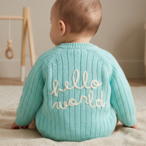 Knitted Cardigan — Hello