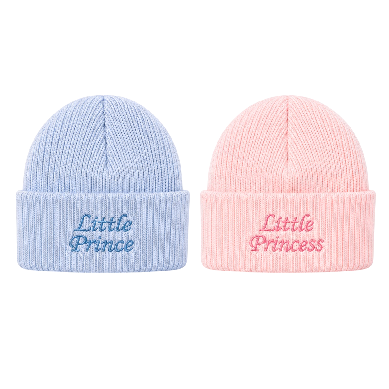 Knitted Baby Hat - Little Prince/Little Princess
